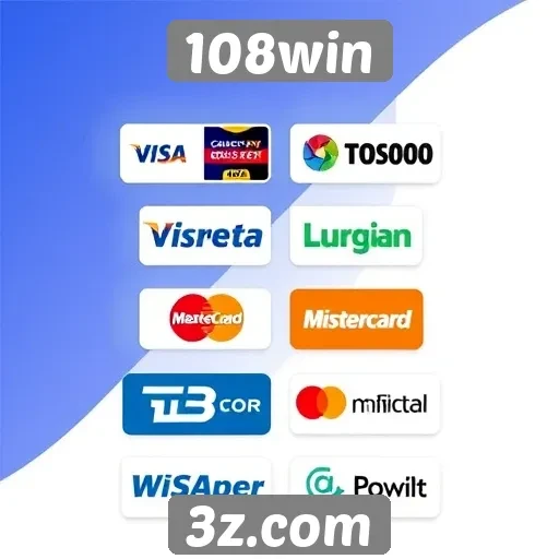 Opções de pagamento disponíveis no 108win